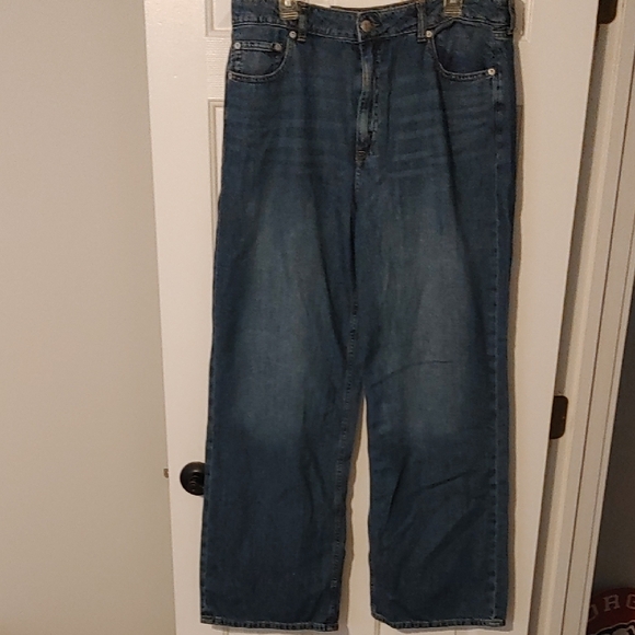Aeropostale Denim - Aeropostale High Rise Wide Leg Women's Size 16 Jeans Denim EUC #154379